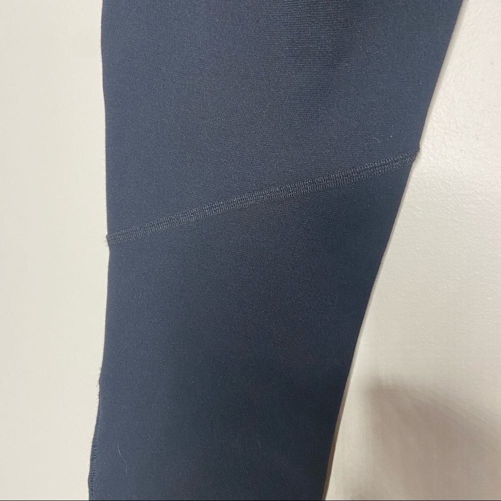 Rag And Bone Mixed Texture Button Black Leggings - image 6